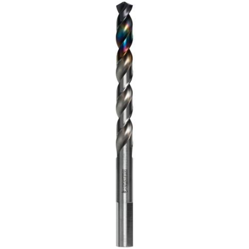 Metal Demon Drill Bit for Mild, Hardened and Stainless Steels, 3/8", 3-2/5" Flute, 130° Point Kelford