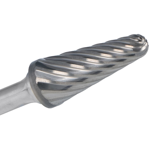 Burin angulaire &agrave; double coupe 1852 CLE-LINE, SL-3L6, 3/8" dia., 1/4" Tige, 1-1/16" Prof. de la coupe Kelford