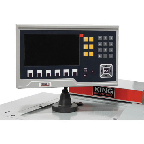 Tour &agrave; m&eacute;tal, dispositif de tournage conique les c&ocirc;nes et affichage num&eacute;rique, 75" lo x 32" la x 53" h Kelford