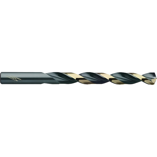 Thunderbit&reg; T3HD Black & Bronze Jobber Drill Bit, High Speed Steel, Q, 4-3/4" L, 3-7/16" Flute, 135° Point Angle Kelford