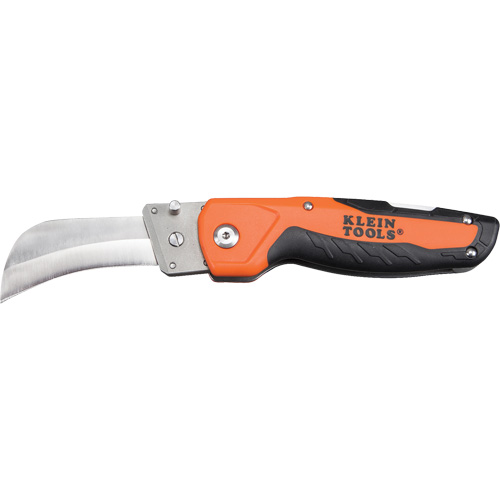 Cable Skinning Utility Knife with Replaceable Blade, 2-1/2" Blade, Stainless Steel Blade, Cushion Handle Kelford