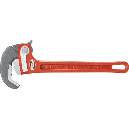 RapidGrip Pipe Wrench, 1-1/2" Jaw Capacity, 14" Long Kelford