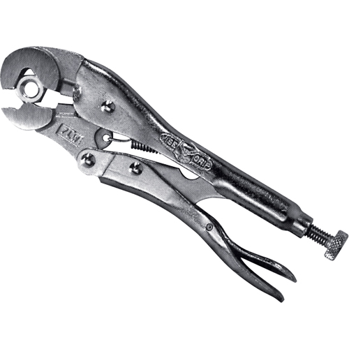 Vise-Grip&reg; Locking Wrench Pliers with Wire Cutter, 10" Length, Curved Jaw Kelford