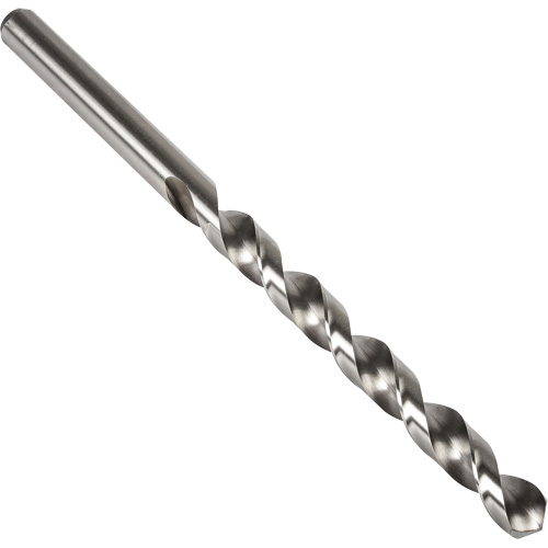 High Helix Taper Length Drill Bit, 13/64", High Speed Steel, 3-5/8" Flute, 118° Point Kelford