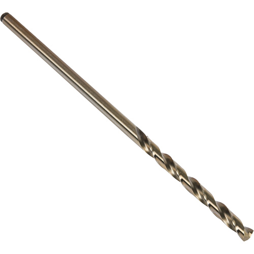 Foret tr&egrave;s allong&eacute; a&eacute;ronautique, 3/32", Acier rapide au cobalt, Cannelure 1-1/4", Pointe de 135° Kelford