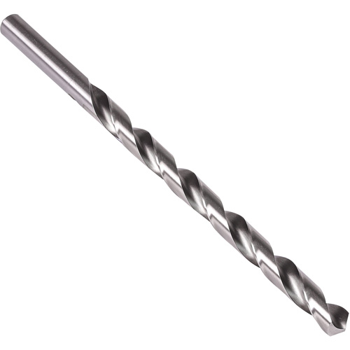 Extra Length Drill Bit, 5/16", High Speed Steel, 13" Flute, 118° Point Kelford