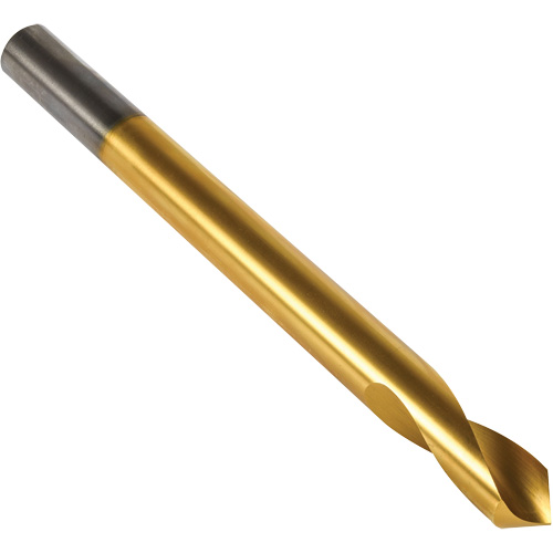Spotting Drill, 1/4", High Speed Steel, 3/4" Flute, 90° Point Kelford