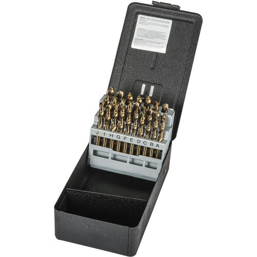 Heavy-duty Screw Machine Drill Bit Set, 26 Pieces, High Speed Cobalt Kelford