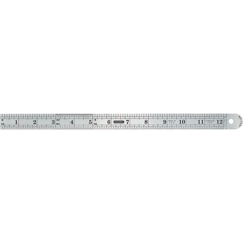 Industrial Precision Flexible Ruler, 13" L, Steel Kelford