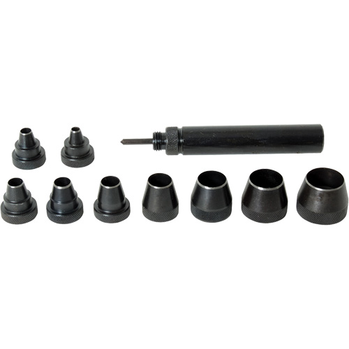 Jeu d'emporte-pi&egrave;ces de calibre professionnel, 10 morceaux Kelford