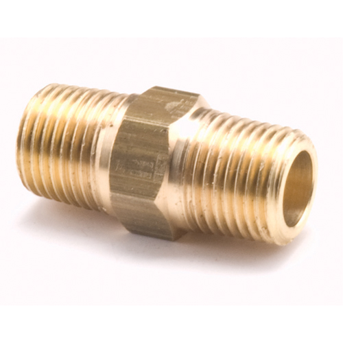 Hex Pipe Nipples, Brass, 3/4", Standard Kelford