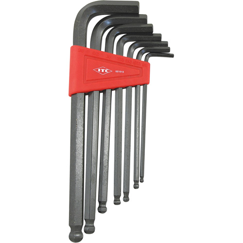 Ball Nose Hex Key Set, 7 Pcs., Imperial Kelford