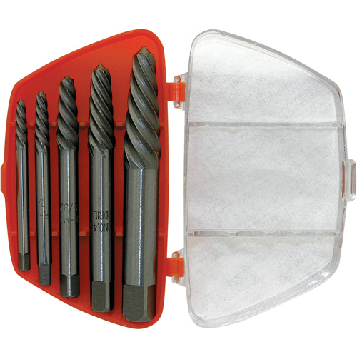 Jeu d'extracteurs en spirale ISE-5 5 mcx, Chrome molybdenum Kelford