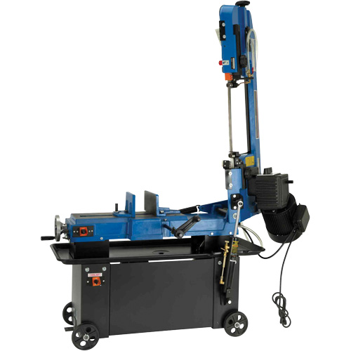 JHVG-712 Metal Bandsaw, Horizontal, 7" Round and 7" x 12" Rectangular Cutting Capacity Kelford