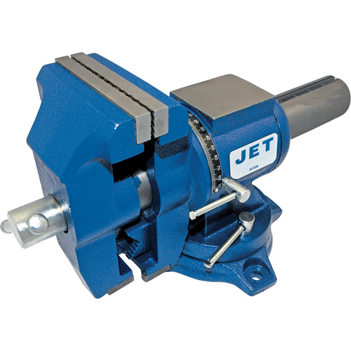Multi-Purpose Heavy-Duty Vise, 5" Jaw Width, 3" Throat Depth Kelford