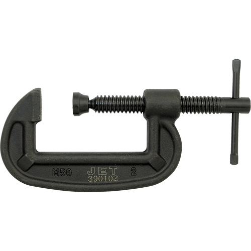 Heavy-Duty C-Clamp, 2" (50.8 mm) Capacity, 1" (25.4 mm) Throat Depth Kelford