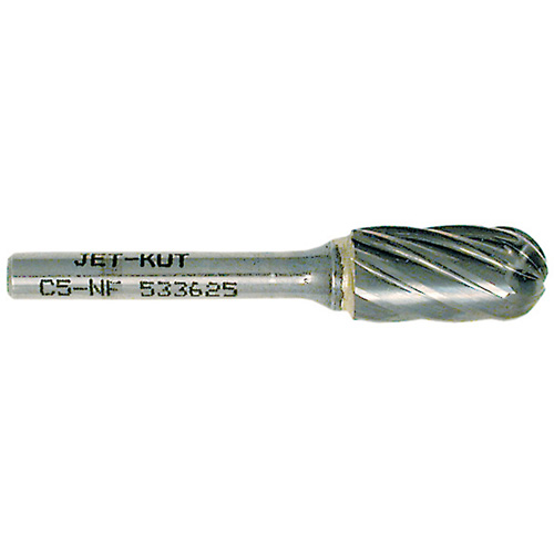 Fraise &agrave; bout sph&eacute;rique pour aluminium et mat&eacute;riaux non ferreux C5-NF JET-KUT, 1/2" dia. Kelford