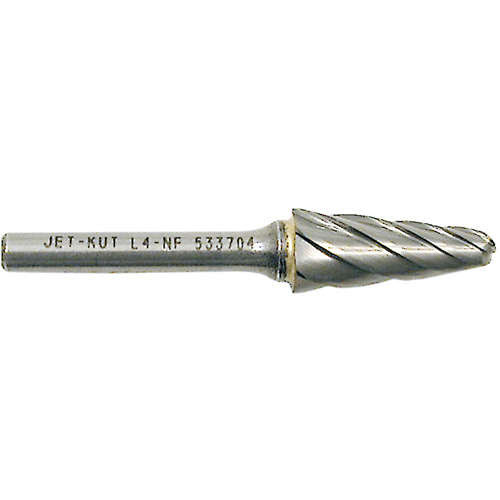 Fraise &agrave; bout conique L4-NF 1/4" pour aluminium/mat&eacute;riaux non ferreux, 1/2" dia. Kelford