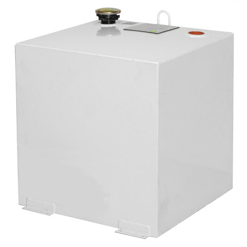 Steel Fuel Transfer Tank, Steel, 50 gal. Capacity, White Kelford