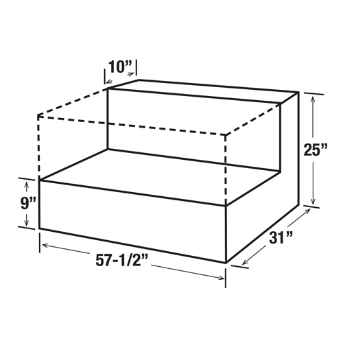 Aluminum Fuel Transfer, Aluminum, 100 Gal. Capacity, Silver Kelford