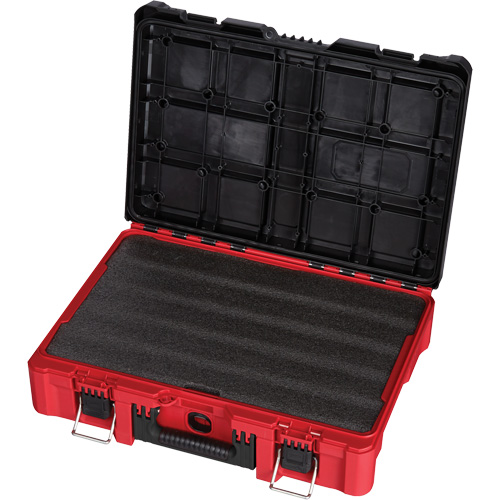 Coffre &agrave; outils avec partitions ajustables Packout, 20-7/10" x 15-1/5" x 6-1/5", Noir/Rouge Kelford