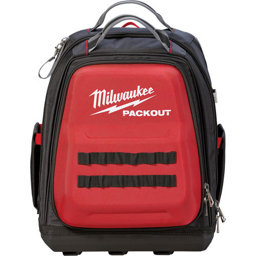 Sac &agrave; dos Packout, 15-3/4" lo x 11-4/5" la, Noir/Rouge, Balistique Kelford