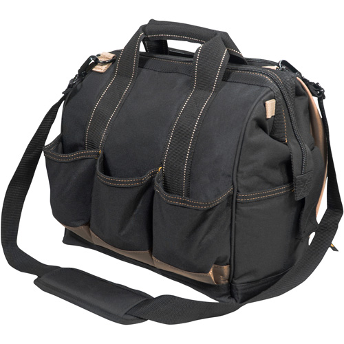 Multi-Compartment Tool Carrier, Polyester, 33 Pockets, Black Kelford