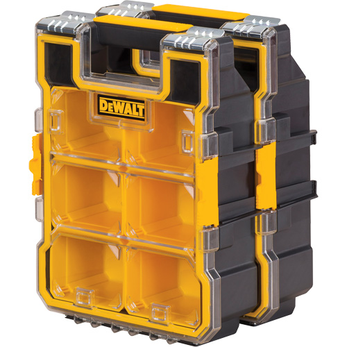 Organisateur de format moyen PRO, 4-1/2" la x 10-1/4" p x 13-3/5" h, Noir/Jaune Kelford