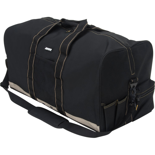 All-Purpose Gear Bag, Polyester, 8 Pockets, Black Kelford