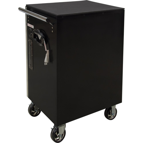 Chariot &agrave; outils &agrave; usage intensif, 7 tiroirs, 28" la x 22" p x 42-3/8" h, Noir Kelford