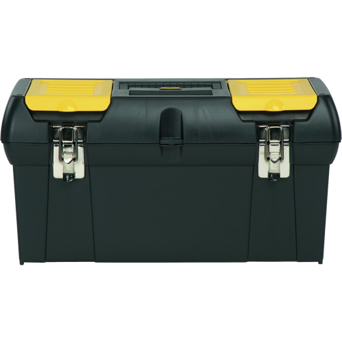 Coffre &agrave; outils avec plateau de s&eacute;rie 2000, 24" la x 11-1/4" p x 11" h, Noir/Jaune Kelford