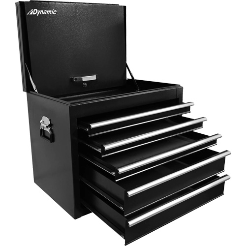 Coffre &agrave; outils pour camion, 27" la, 5 tiroirs, Noir Kelford