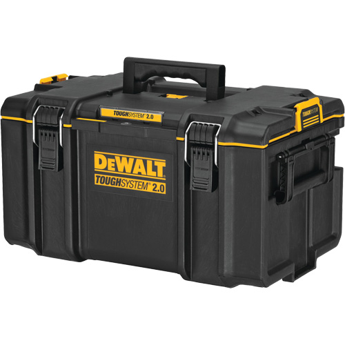 Grande boîte &agrave; outils ToughSystem 2.0, 21-3/4" x 14-3/4" x 12-3/8", Noir Kelford