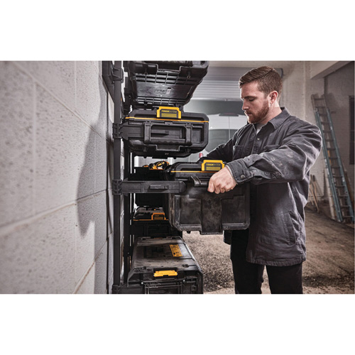 Grande boîte &agrave; outils ToughSystem 2.0, 21-3/4" x 14-3/4" x 12-3/8", Noir Kelford