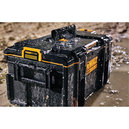Grande boîte &agrave; outils ToughSystem 2.0, 21-3/4" x 14-3/4" x 12-3/8", Noir Kelford