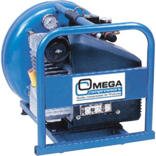 Contractor Series Air Compressors, Electric, 2.6 Gal. (3.2 US Gal), 125 PSI, 115/1 V Kelford