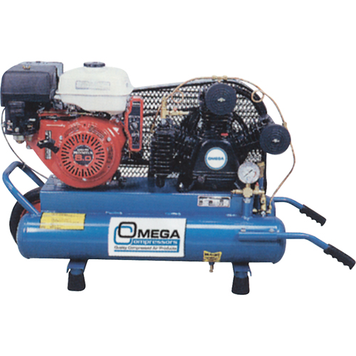 Contractor Series Air Compressors, Gas, 6.6 Gal. (8 US Gal), 175 PSI Kelford
