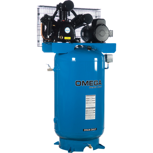 Industrial Series Air Compressors - Horizontal Compressor - Two Stages, 66.6 Gal. (80 US Gal) Kelford