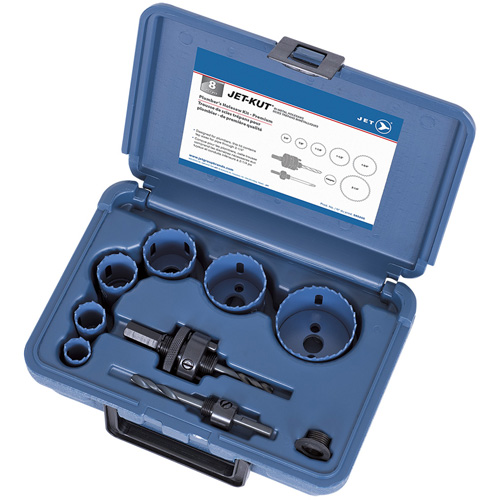 Premium Plumber's Holesaw Kit, 8 Pieces Kelford