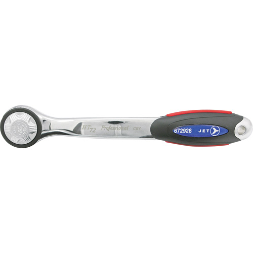 HT-1272 72-Tooth Ratchet Wrench, 1/2" Drive, Ergonomic Handle Kelford