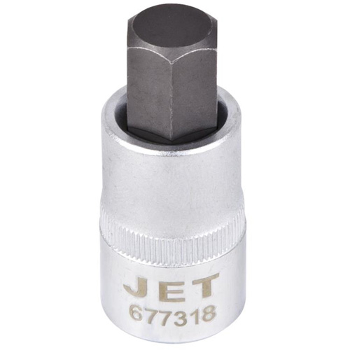 SAE Bit Socket, Hex, 5/8" x 2" L, 1/2" Drive Kelford