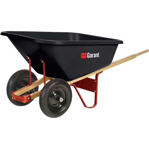 Wheelbarrow, 8 cu. Ft., Polyethylene Tray Kelford