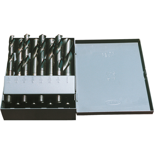 Jeux de forets CLE-FORCE, 8 morceaux, Acier rapide Kelford