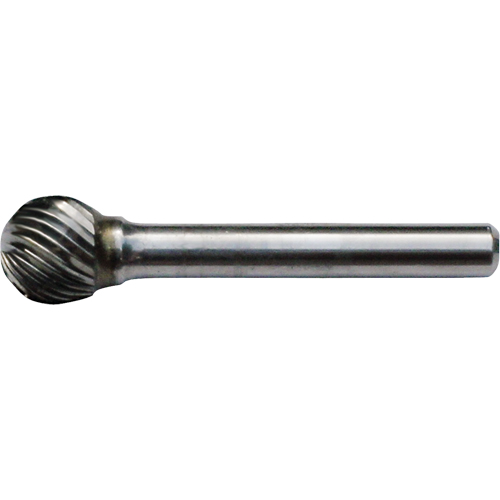 Solid Carbide Burrs - Ball Shape, 1/8" Shank Kelford