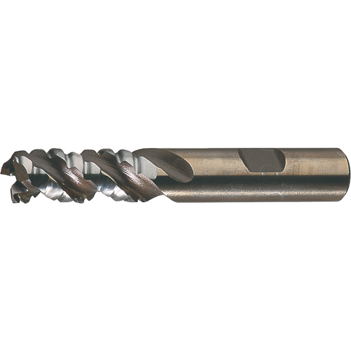 PM Plus Single End Roughers, Powder Metal, 3-Flute, Centre Cutting, Square End, 3/4" Dia. Kelford