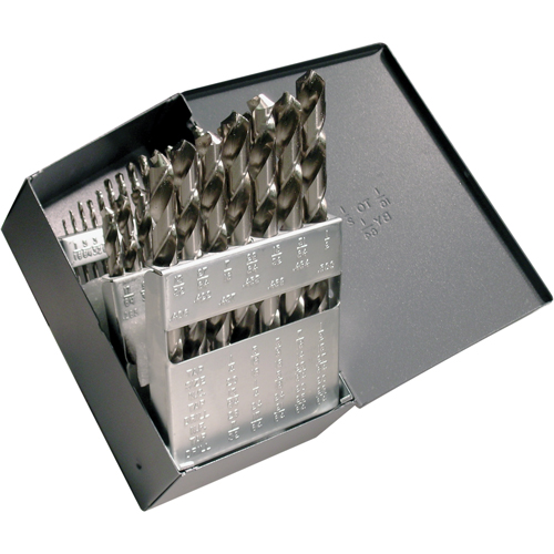 Drill Sets, 29 Pieces, High Speed Steel Kelford