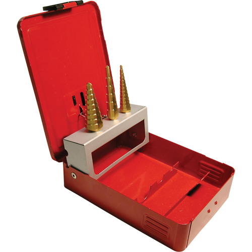 CLE-LINE Step Drills, 3 Pieces, High Speed Steel Kelford