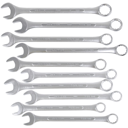 JCW-10-2 10-Piece Combination Wrench Set, 10 Pieces, Imperial Kelford
