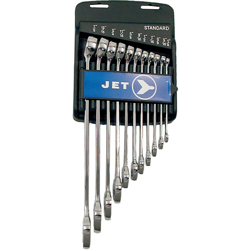 Fully Polished Long Pattern Combination Wrench Set, Combination, 11 Pieces, Imperial Kelford
