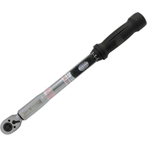Cl&eacute; dynamom&eacute;trique &agrave; t&ecirc;te fine pour usage intensif, &agrave; cliquer, Entraînement 3/8" carr&eacute;, 10 - 80 lb-pi Kelford
